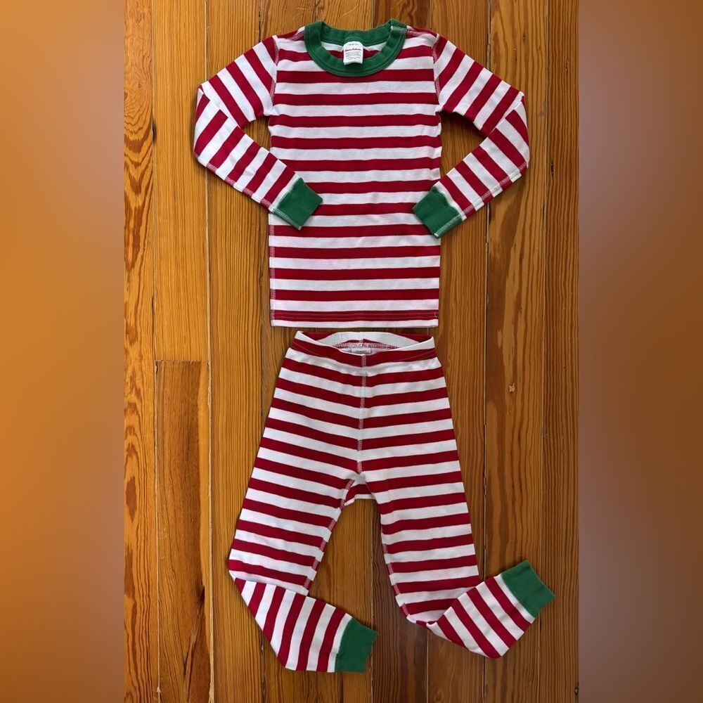 Hanna Andersson Striped Holiday PJs